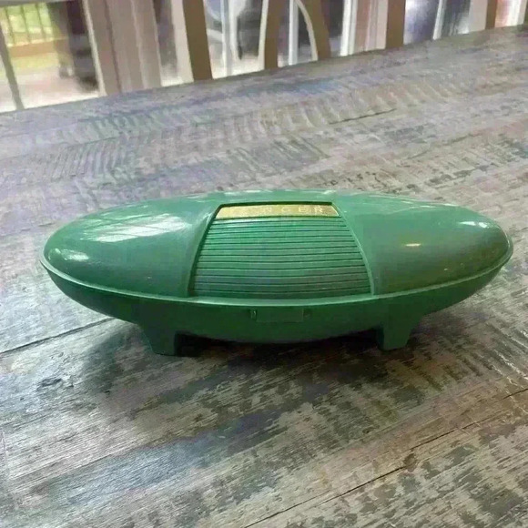 Vintage Singer Buttonholer, Jadite Green Case, Circa 1960’s, Vintage - Picture 2 of 12